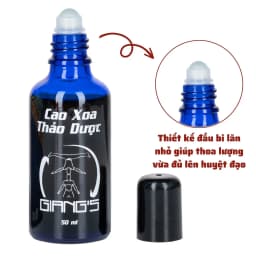 Thumbnail 02 chai dầu xoa bóp Quốc Cơ Quốc Nghiệp chai 50ml - Cao xoa bóp massage cổ vai gáy 1