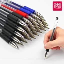 Thumbnail 1 cây Bút Bi Gel Deli 6600S 0,5MM Màu xanh/ đỏ/ đen 3