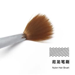 Thumbnail 1 Cọ Sơn Móng Tay Cán Gỗ Và Kim Loại Watercolor nail polish brush details brush 4