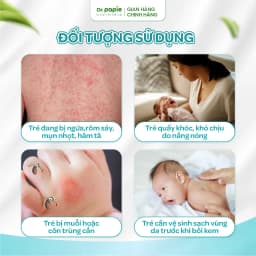 Thumbnail 1 Gói Khăn Lau Hạ Sốt Tẩm Ướt Thảo Dược Dr.Papie Làm Mát Dịu Da, Vết Côn Trùng Đốt, Giảm Rôm Sảy, Mẩn Ngứa Cho Bé 4