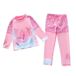 Thumbnail 11-35kg Bộ Bơi Bé Gái Đi Biển Áo Dài Tay Quần Dài Đi Bơi Du Lịch Hoạ Tiết Xinh Xắn Dễ Thương P2415 3