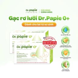 Thumbnail 2 Hộp Gạc Rơ Lưỡi Dr.Papie Tiêu Chuẩn 5SAO, Làm Sạch Răng, Lưỡi, Nướu và Khoang Miệng Cho Bé - 30Gói/Hộp x 2 1