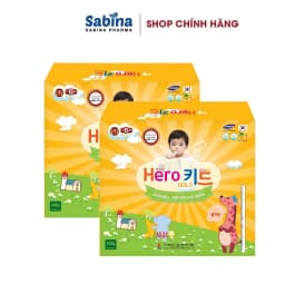 Thumbnail 2H HeroKid Gold -Thực phẩm bảo vệ sức khỏe hỗ trợ bổ sung Vitamin, canxi, D3, kẽm cho bé .1 hộp có 30 gói(10g) 1