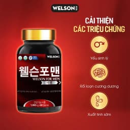 Thumbnail [2Hộp] Thực phẩm bảo vệ sức khoẻ Viên Uống Hỗ Trợ Tăng Cường Sinh Lý Nam Welson For Men Hộp 60 Viên 4