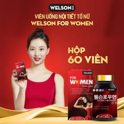 Thumbnail [2Hộp] Thực phẩm bảo vệ sức khoẻ Viên uống Nội Tiết Tố Nữ Welson For Women Hỗ Trợ Cải Thiện Sinh Lý Nữ Hộp 60 Viên 2