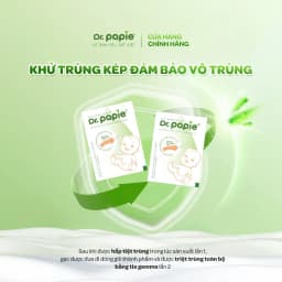Thumbnail 3 Hộp Gạc Rơ Lưỡi Dr.Papie Tiêu Chuẩn 5SAO, Làm Sạch Răng, Lưỡi, Nướu và Khoang Miệng Cho Bé - 30Gói/Hộp x 3 3