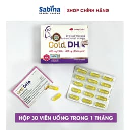 Thumbnail 3 hộp Gold DHA - Thực phẩm bảo vệ sức khỏe giúp bổ sung DHA cho bà bầu và cho con bú 25,35g (Olimp Labs) 4