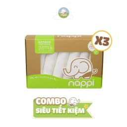 Thumbnail 3 Hộp khăn sữa Nappi (6 chiếc/hộp) 1