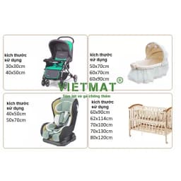Thumbnail 3 tấm 30x30cm lót chống thấm cho bé bỏ bỉm TILO lót mông thay bỉm, mềm, thoáng mát, không nóng, không sột soạt, giặt máy 3