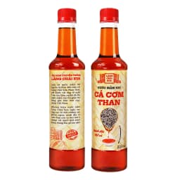 Thumbnail 3 than - 3 vàng Nước Mắm Nhỉ Làng Chài Xưa Cá Cơm Than, Cá Cơm Ruột Đỏ 525ml/chai nhựa cao cấp 1