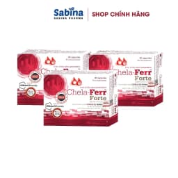 Thumbnail 3h sắt Chela-Ferr® Forte- Olimp Labs-Thực phẩm bảo vệ sức khỏe hỗ trợ bổ sung sắt acidfolic cho bà bầu và sau sinh 11,4g 3