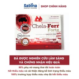 Thumbnail 4h Chela-Ferr Forte dạng sắt chelate Albion ® 11.4g (Olimp Labs).Thực phẩm bảo vệ sức khỏe hỗ trợ bổ sung sắt cho mẹ bầu 4