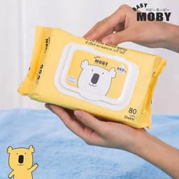 Thumbnail 5 Gói Khăn Ướt Tinh Khiết 99.9% Baby Moby 80 tờ 2
