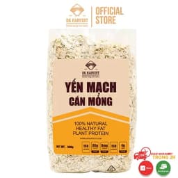 Thumbnail 500g Yến Mạch Cán Dẹt (Cán Mỏng) DK Harvest Nguyên Chất Nhập Khẩu Úc, ngũ cốc ăn liền tác dụng giảm cân 1