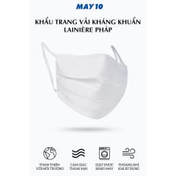 Thumbnail 6 chiếc khẩu trang vải May 10 - LAINIÈRE (form to) 1