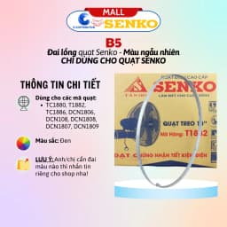 Thumbnail Đai lồng quạt Senko B3, B4, B5 - Giao màu ngẫu nhiên - Hàng chính hãng 3
