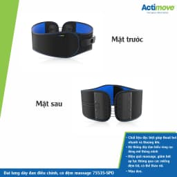 Thumbnail Đai lưng dây đan điều chỉnh, có đệm massage 75535-SPO Actimove Back Stabillizer 3