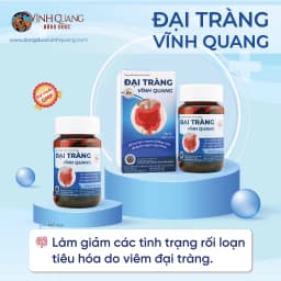 Thumbnail Đại Tràng VĨNH QUANG Hỗ trợ làm mạnh đường ruột, giảm tình trạng rối loạn tiêu hóa - Hộp 20 viên 4
