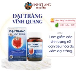 Thumbnail Đại Tràng VĨNH QUANG Hỗ trợ làm mạnh đường ruột, giảm tình trạng rối loạn tiêu hóa - Hộp 60 viên 1