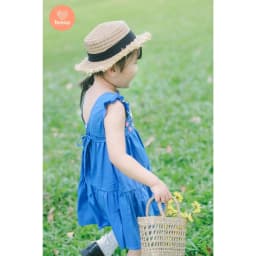 Thumbnail Đầm Babydoll Bé Gái Tamiuy Cotton Đính Hoa (Size 1-10 Tuổi) - Nhiều Màu 4