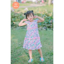 Thumbnail Đầm Babydoll Bé Gái Tamiuy Chất Thun Cotton Mềm Mại Dành Cho Bé (1-10T) 1