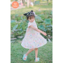 Thumbnail Đầm Babydoll Bé Gái Tamiuy Chất Thun Cotton Mềm Mại Dành Cho Bé (1-10T) 4