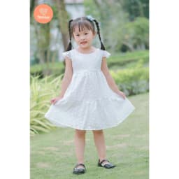 Thumbnail Đầm Babydoll Hoa Cúc Bé Gái Tamiuy Mềm Mại, Nhiều Size (1-10T) 4