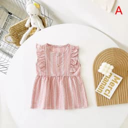 Thumbnail Đầm bé gái SANLUTOZ thời trang mùa hè xinh xắn 2