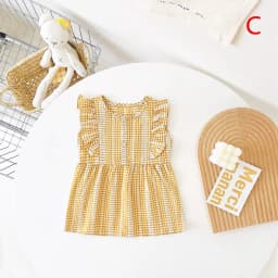 Thumbnail Đầm bé gái SANLUTOZ thời trang mùa hè xinh xắn 4