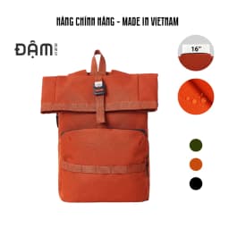 Thumbnail ĐẬM BNS balo du lịch thời trang kháng nước ngăn laptop 16inch nắp CUỘN A4 1