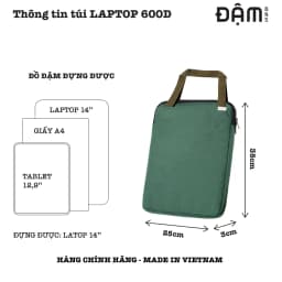 Thumbnail ĐẬM BNS túi máy tính thời trang kháng nước thiết bị 14inch LAPTOP A4 4