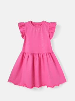 Thumbnail Đầm cánh tiên bé gái, Đầm kim tuyến lấp lánh cho bé đi học, đi chơi từ 1- 10 tuổi Baababy AD16C 1