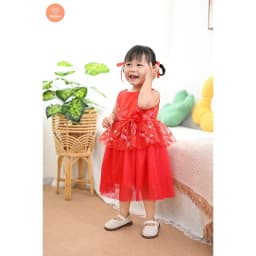 Thumbnail Đầm Dạ Hội Tamiuy  Ren Đăng Chân 2 Tầng, Đính Hoa Cao Cấp (1-10T) 4