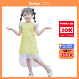 Thumbnail Đầm Ren Đuôi Cá Tamiuy Thiết Kế Cao Cấp, Dành Cho Bé Gái (1-10T) 1