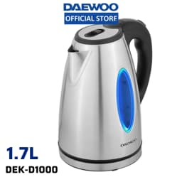 Thumbnail Ấm siêu tốc Daewoo 1.7L công suất 1800w DEK-D1000 bảo hành 12 tháng, hàng chính hãng 1