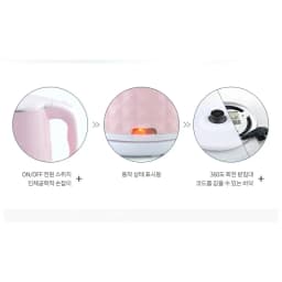Thumbnail Ấm siêu tốc Daewoo DEK-MF180 dung tích 1.7L, inox 304 công suất lớn 1500w nhanh sôi, bảo hành 12 tháng 4