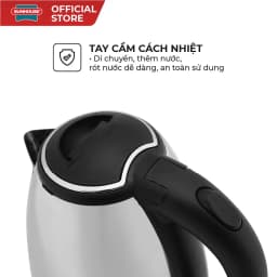 Thumbnail Ấm siêu tốc Inox 1.8L SUNHOUSE Happy Time HTD1081 - Hàng chính hãng - Bảo hành 12 tháng 4