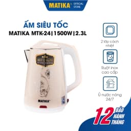 Thumbnail Ấm Siêu Tốc MATIKA 2.3L 1500W MTK24 1