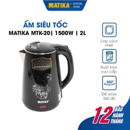 Thumbnail Ấm Siêu Tốc MATIKA 2L 1500W MTK-20 1