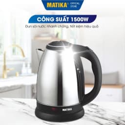 Thumbnail Ấm Siêu Tốc MATIKA Inox 1.5L MTK-15 3