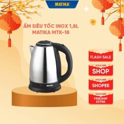 Thumbnail Ấm Siêu Tốc MATIKA Inox 1.8L MTK18 1
