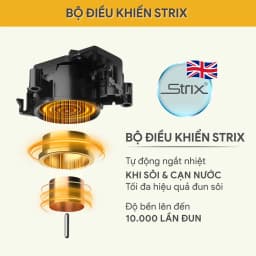 Thumbnail Ấm Đun Nước 2 Lớp BlueStone KTB-3456 - 1,7L - 1800W 4
