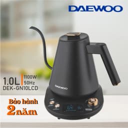 Thumbnail Ấm đun siêu tốc cổ ngỗng Daewoo 13 mức nhiệt chính xác giữ ấm 2 tiếng 1L DWK-GN10LCD BH 2 năm 3