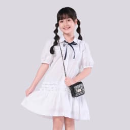 Thumbnail Đầm váy sơ mi cho bé gái YF từ 18-55 KG, chất vải 100% cotton YDX054-4 2