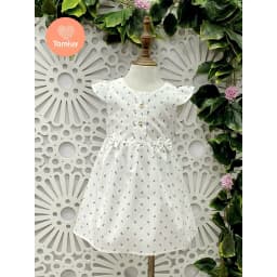 Thumbnail Đầm Xoè Bé Gái  Tamiuy Thêu Trụ Tay Cánh Tiên Size 10-40 kg 3