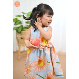 Thumbnail Đầm Xòe Công Chúa Tamiuy Hoạ Tiết Hoa Hướng Dương Dành Cho Bé Gái (1-10T) 3