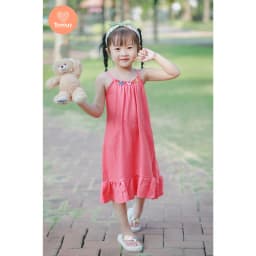 Thumbnail Đầm Yếm 2 Dây Bé Gái Tamiuy Chất Cotton Mềm Mịn Cho Bé từ 10-38 kg 1
