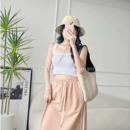 Thumbnail Áo 2 dây croptop nữ VMSTYLE bảng lớn trơn dáng ôm nhiều màu basic đi chơi, đi biển - ATU00358 4