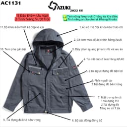 Thumbnail Áo AZUKI 2024 Chất Kaki Nhật Không Xù, Kháng Khuẩn, Khử Mùi, Mặc Mát - NIKITO 3