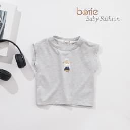 Thumbnail Áo ba lỗ labubu cho bé Borie chất liệu thun Cotton co giãn cho bé, màu sắc đa dạng nổi bật, thấm hút mồ hôi tốt A020 2